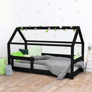 Solid Wood House Bed for Kids Play