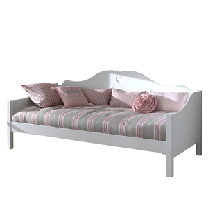 White Child Solid Wood Sofa Bed 