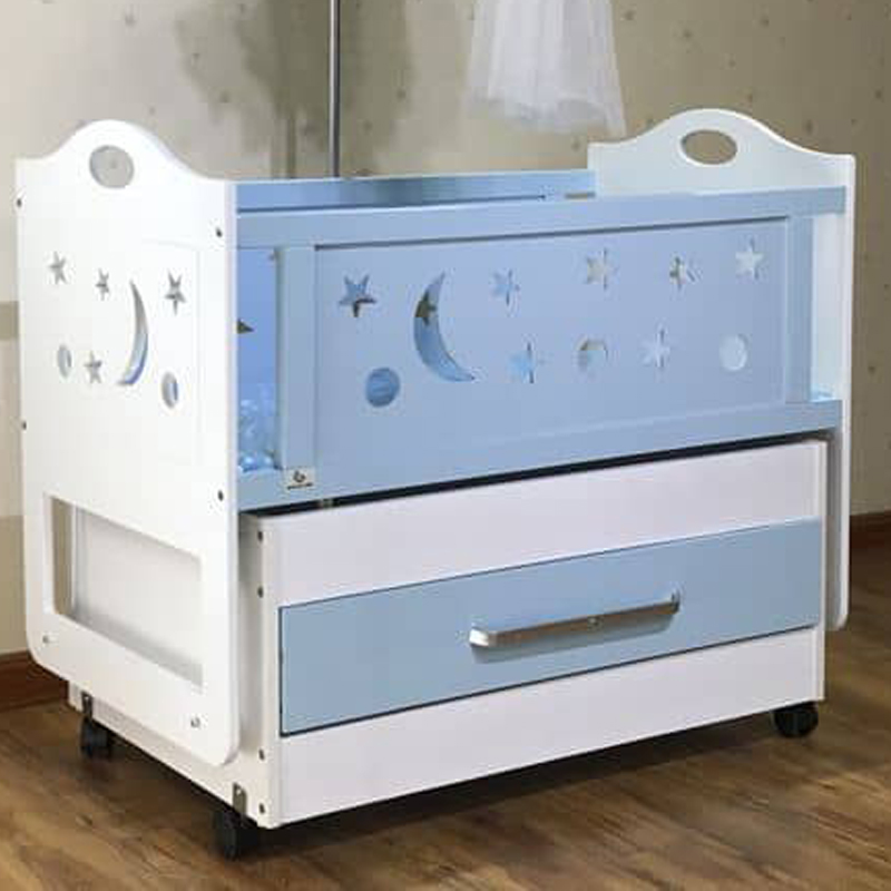 Baby Cribs Wood Bedroom Baby Furniture Luxury Wooden Crib 1640