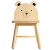 Modern Wooden Bear Animal Kids Chair