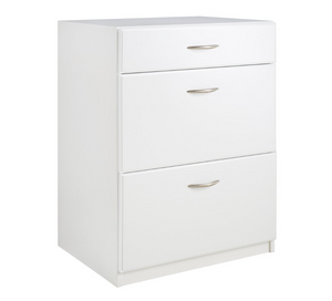 MDF Wood White Storage Cabinet for Bedroom