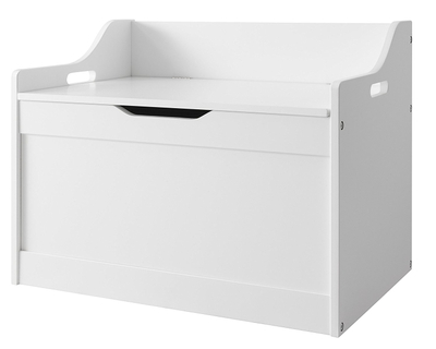 white toy storage basket