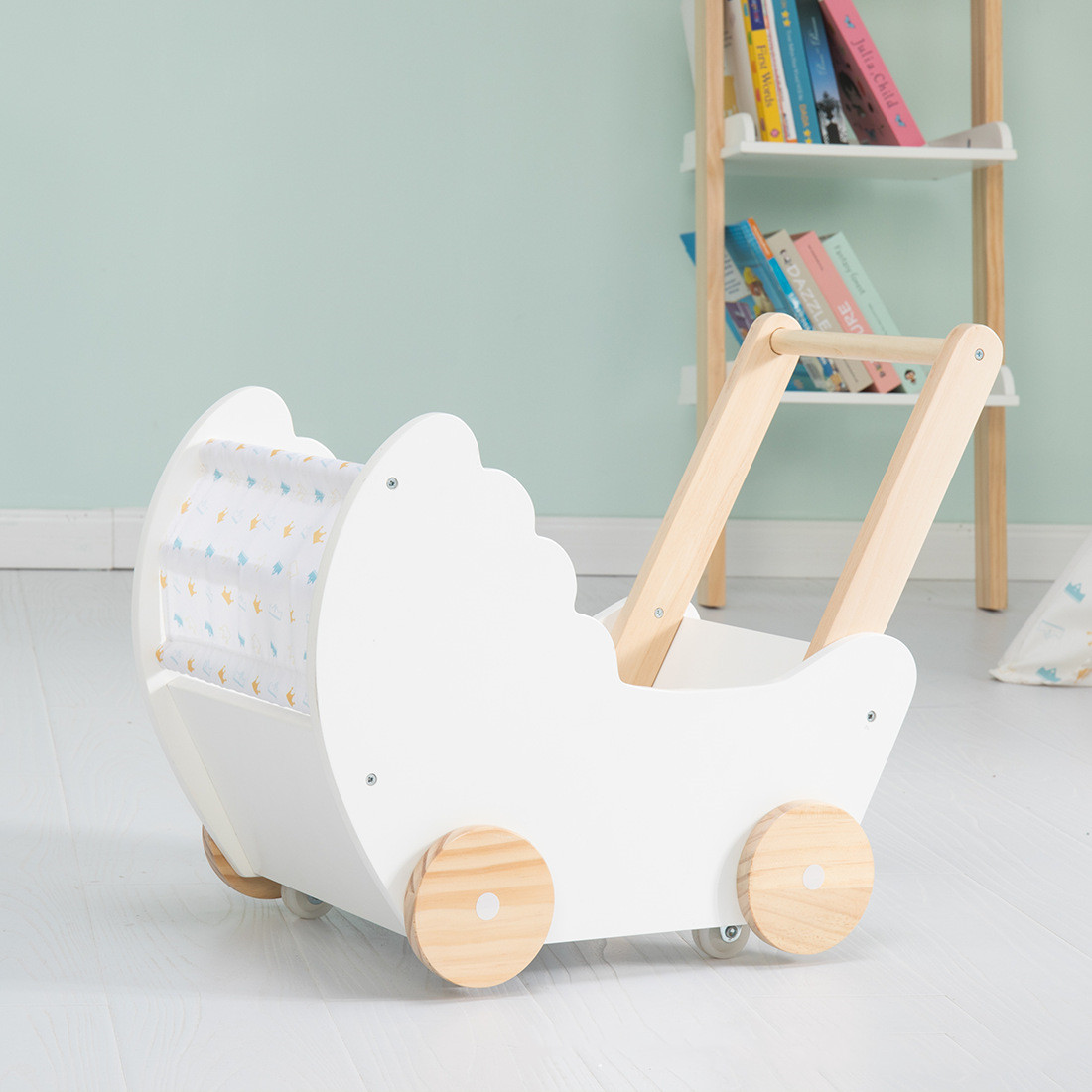 MDF Baby Learning Walker Wooden Toys