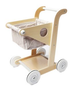 Wooden Toy Trolley Walking Helper for Kids