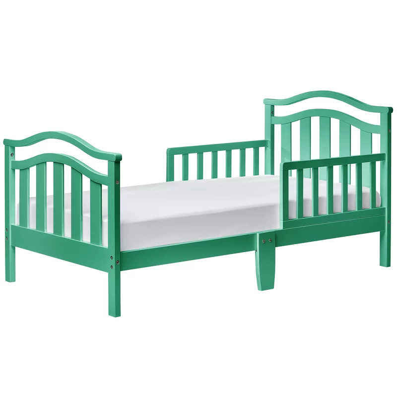 Solid Wood Toddler Bed in Color