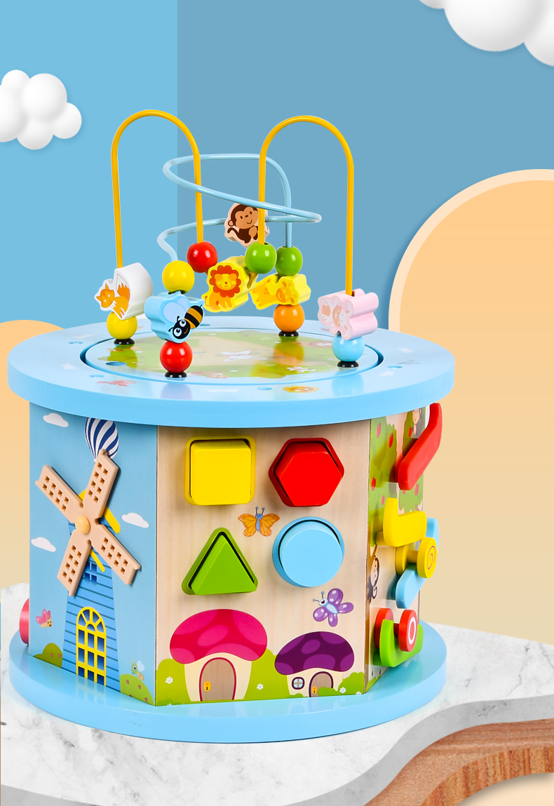 Wooden Toy Dream activity hexahedron