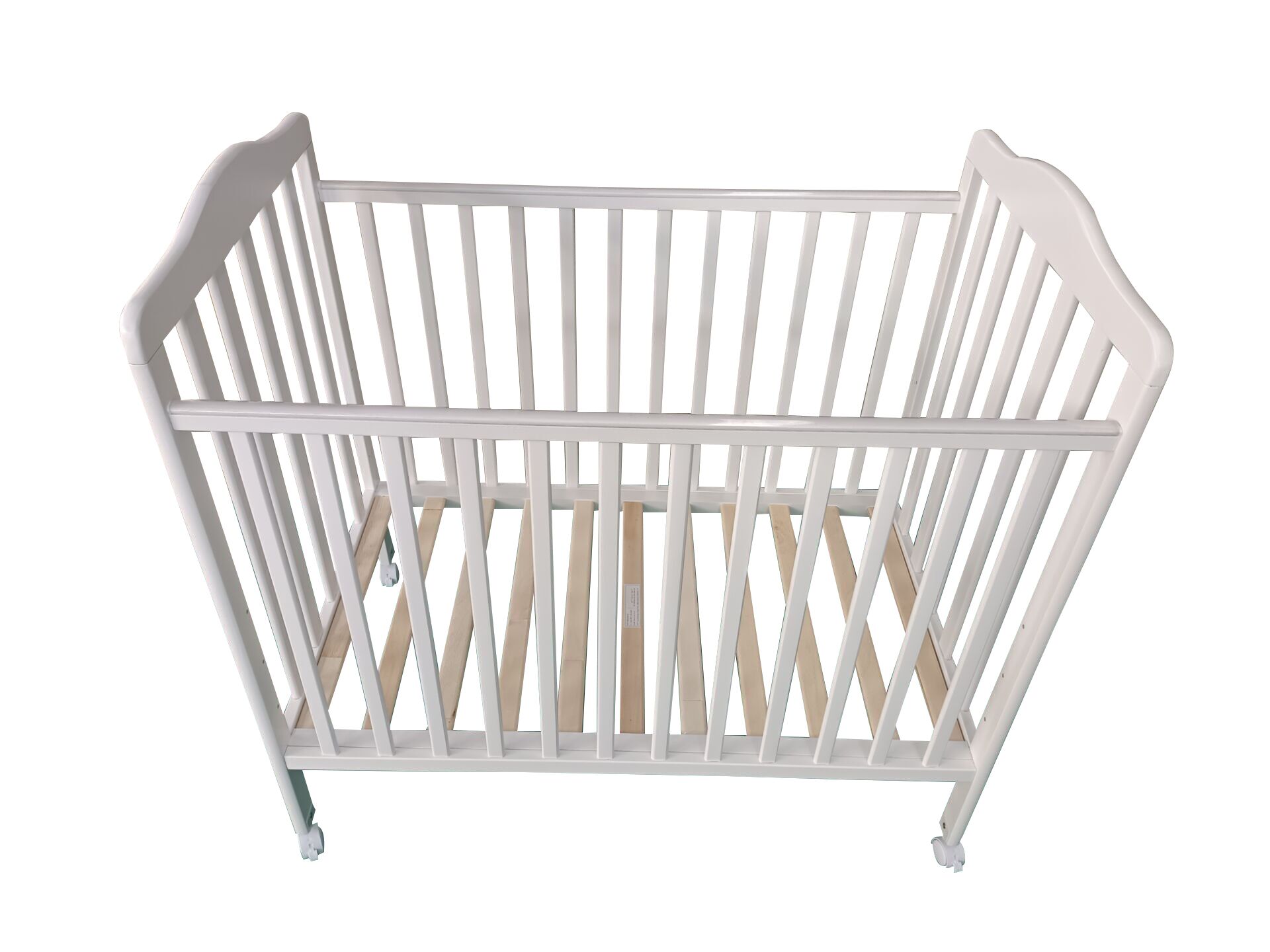Solid Pine Wooden Baby Cot Design for Kids Quick Response + Budget