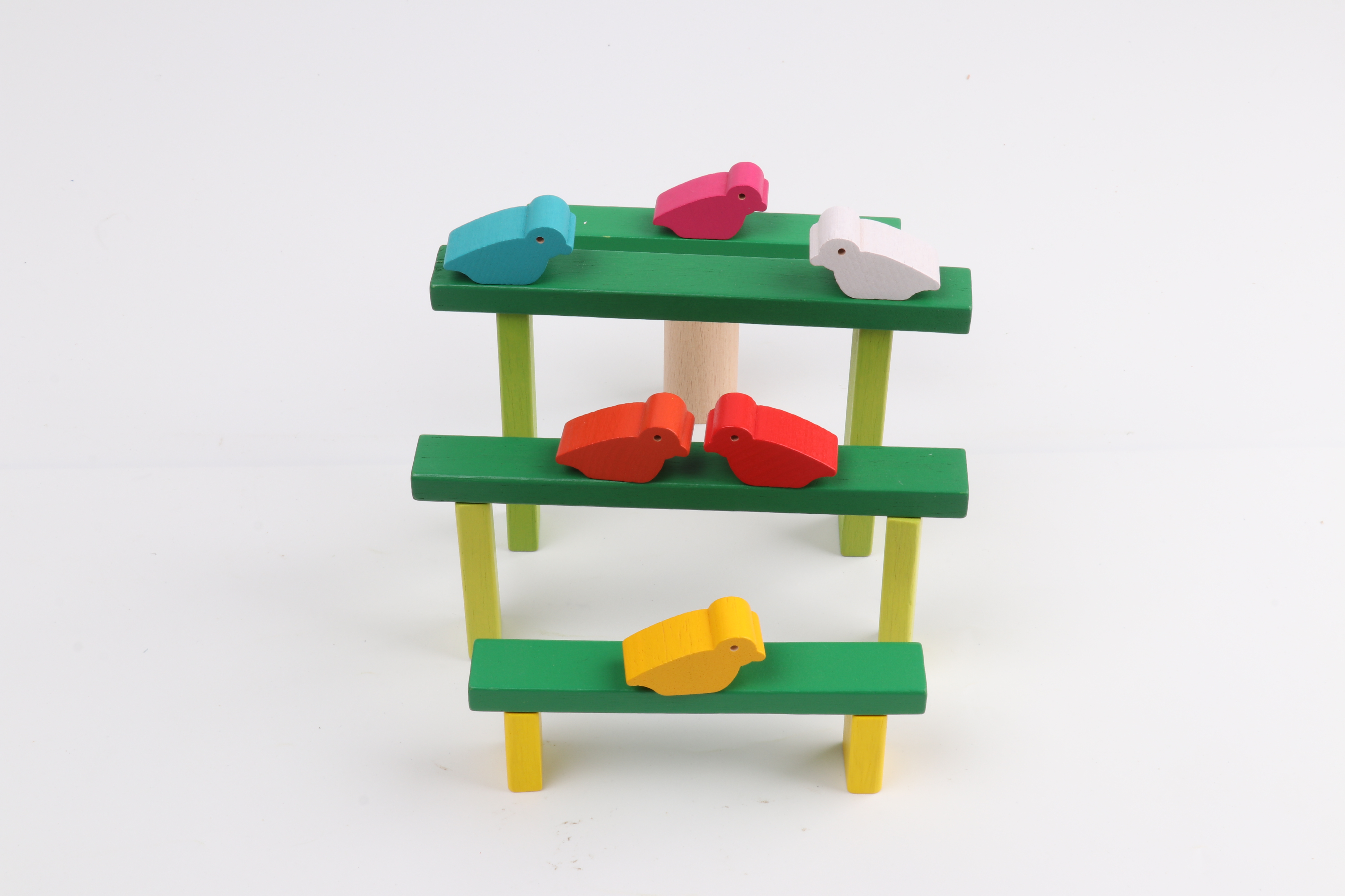 Wooden Toy Balanced Bird